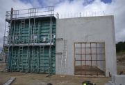 Coffrage banche métallique pour murs béton armé