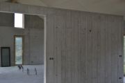 mur intérieur matricé