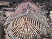 Réfection toiture Eglise Planzolles